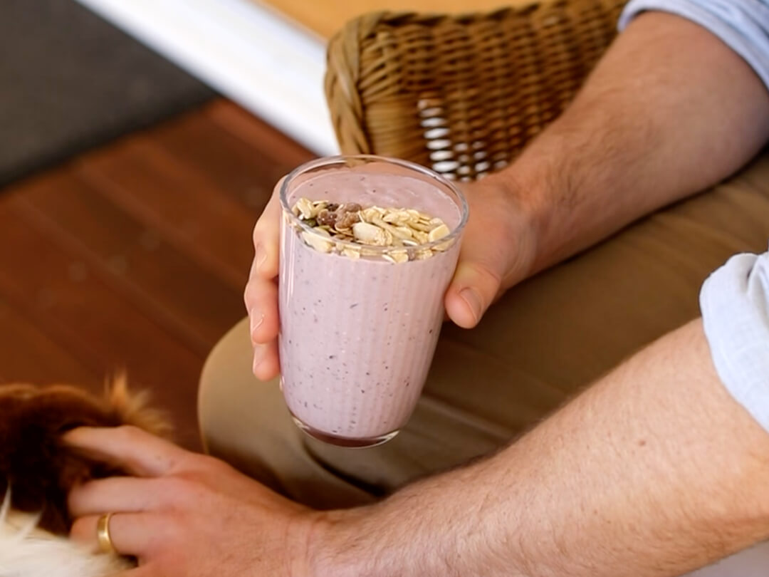 High Fibre Breakfast Smoothie