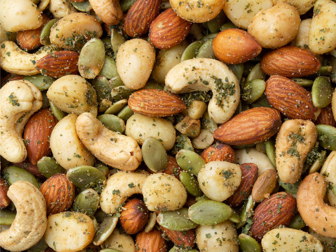 NEW Australian Flavours Roasted Nuts Brookfarm