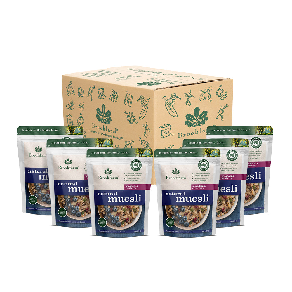 Natural Muesli Macadamia Cranberry