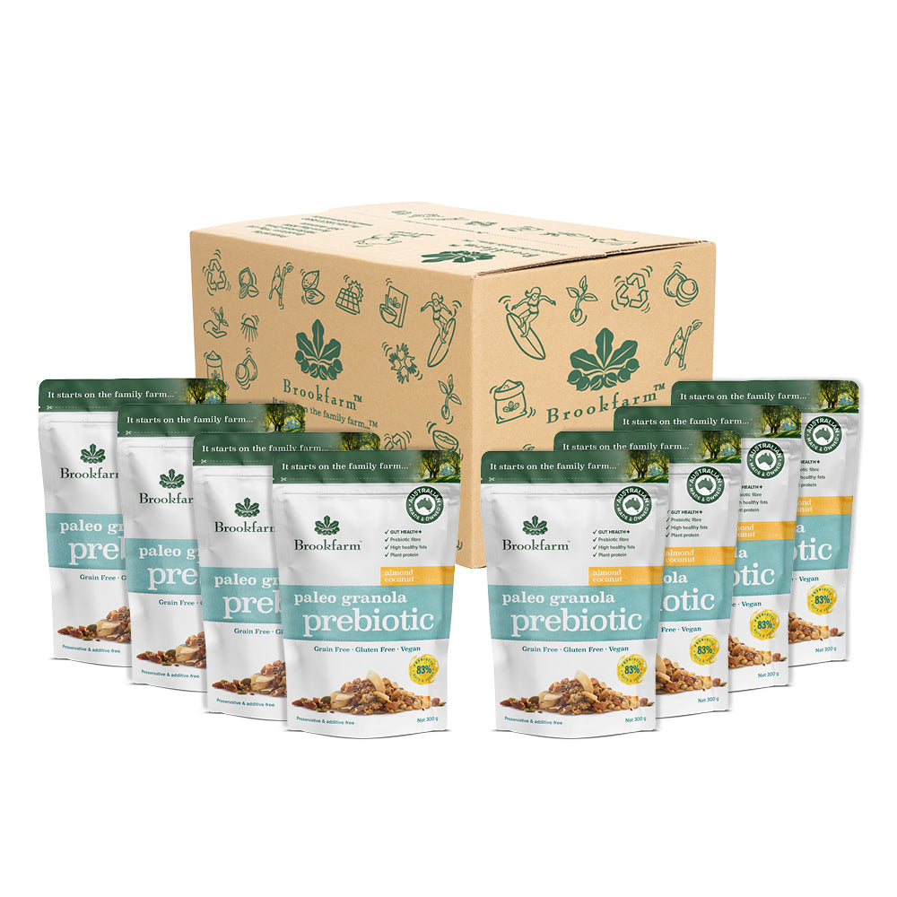 Prebiotic Paleo Granola Almond Coconut