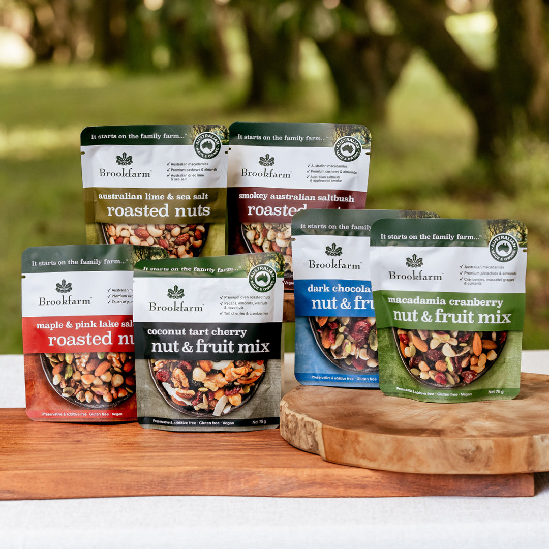 Brookfarm's Trial Pack - Premium Nut Mixes