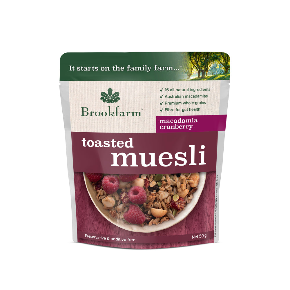 Toasted Muesli Macadamia Cranberry