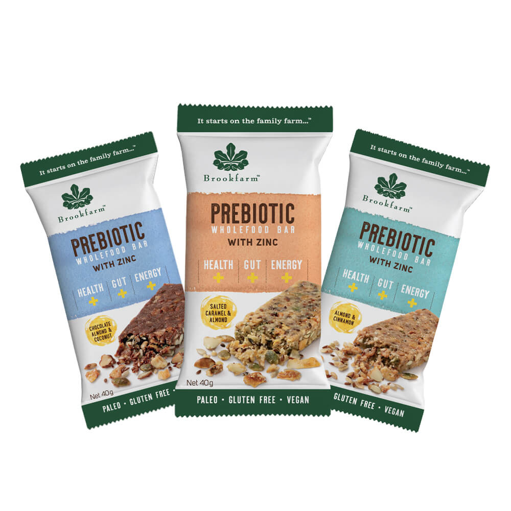 Prebiotic Wholefood Bars Pack Shots