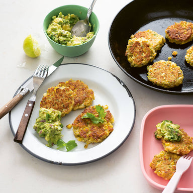 Sweet Corn & Macadamia Fritters