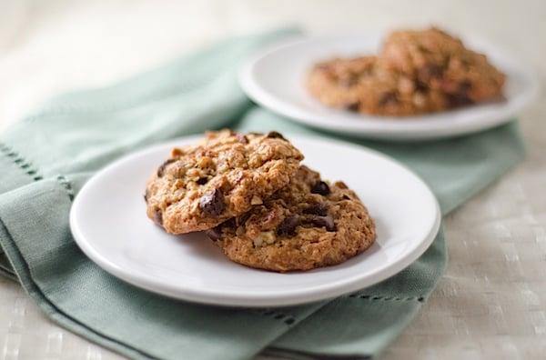 Nutty Granola Chocolate Chip Cookies