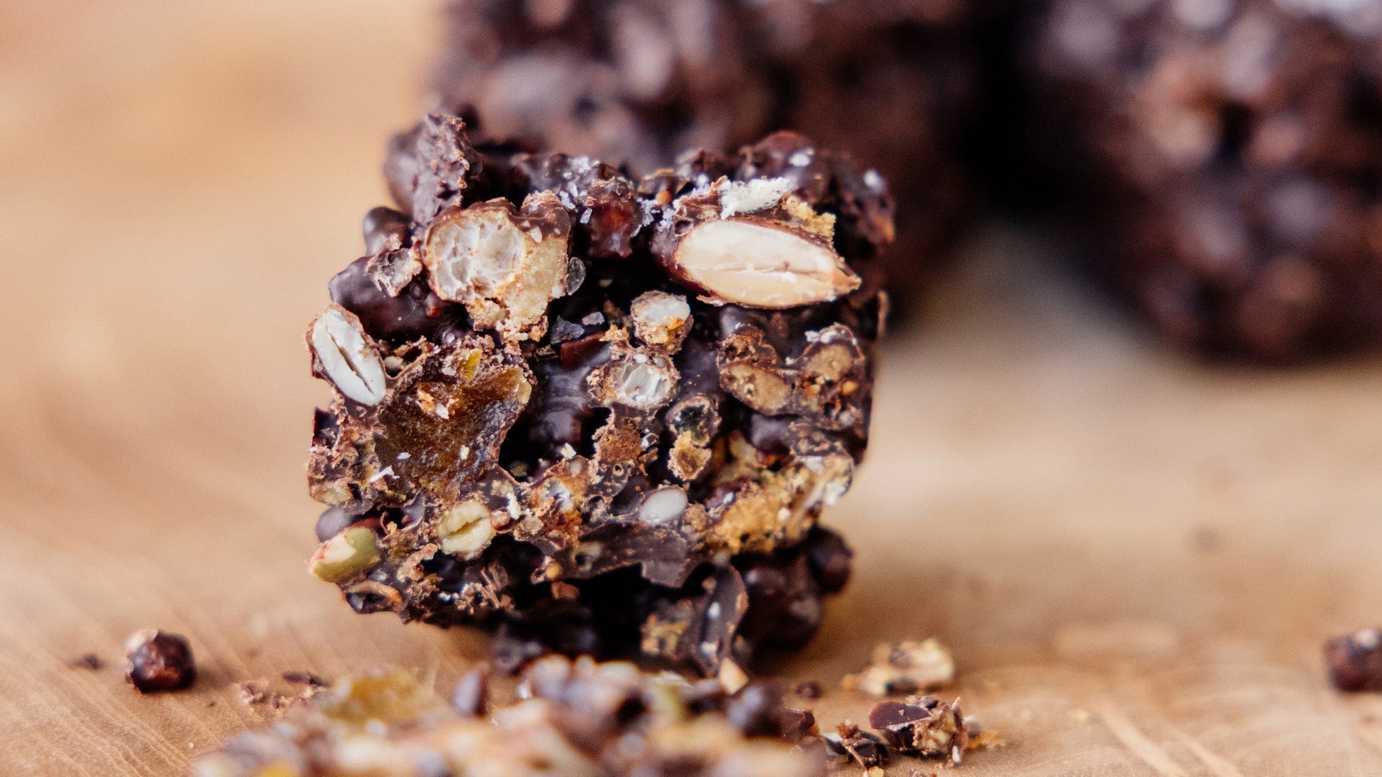 Choc Protein Granola Bites