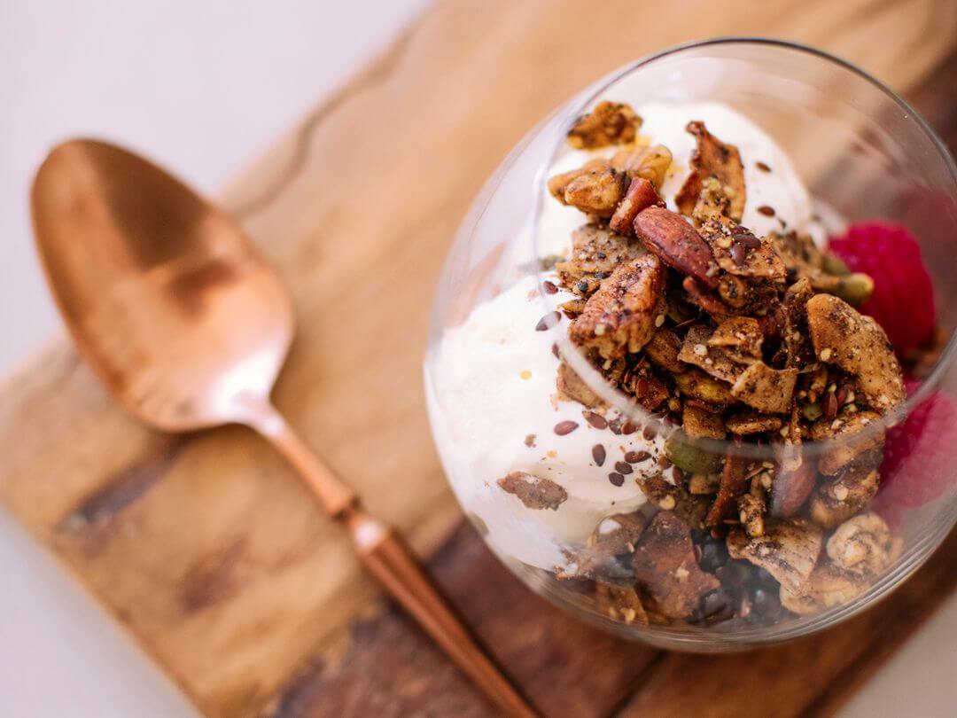 Energy Paleo Granola Affogato