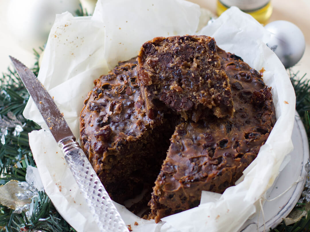 Spiced Chocolate Fruit Cake Recipe