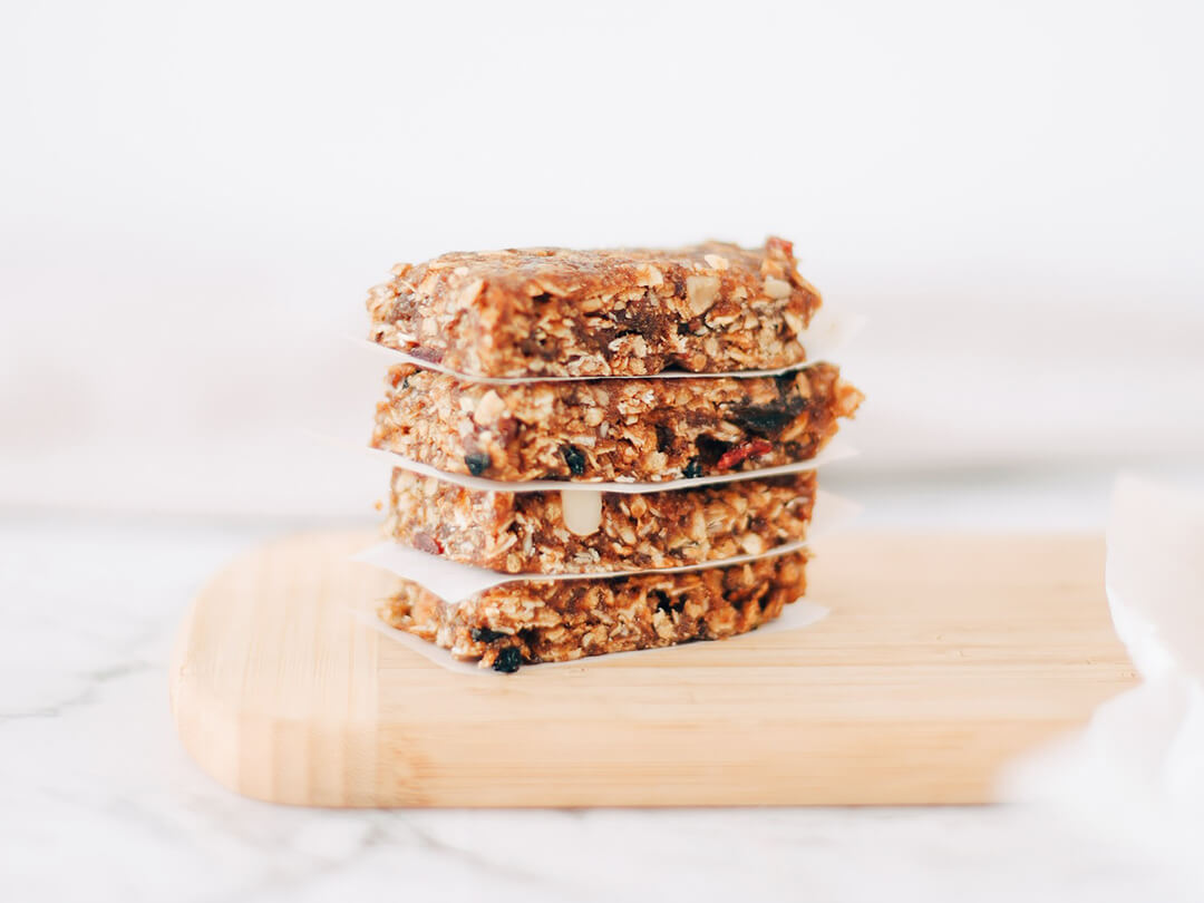 No bake muesli bars with Toasted Muesli