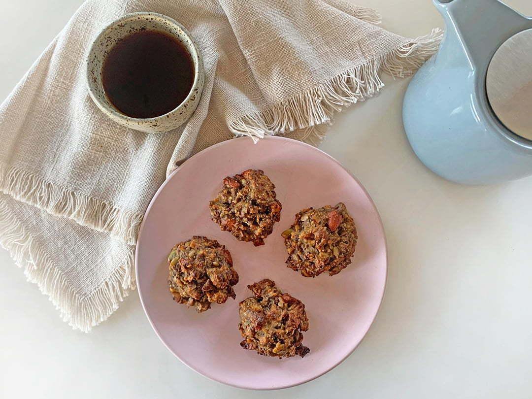 Banana & Espresso Breakfast Cookies - Brookfarm