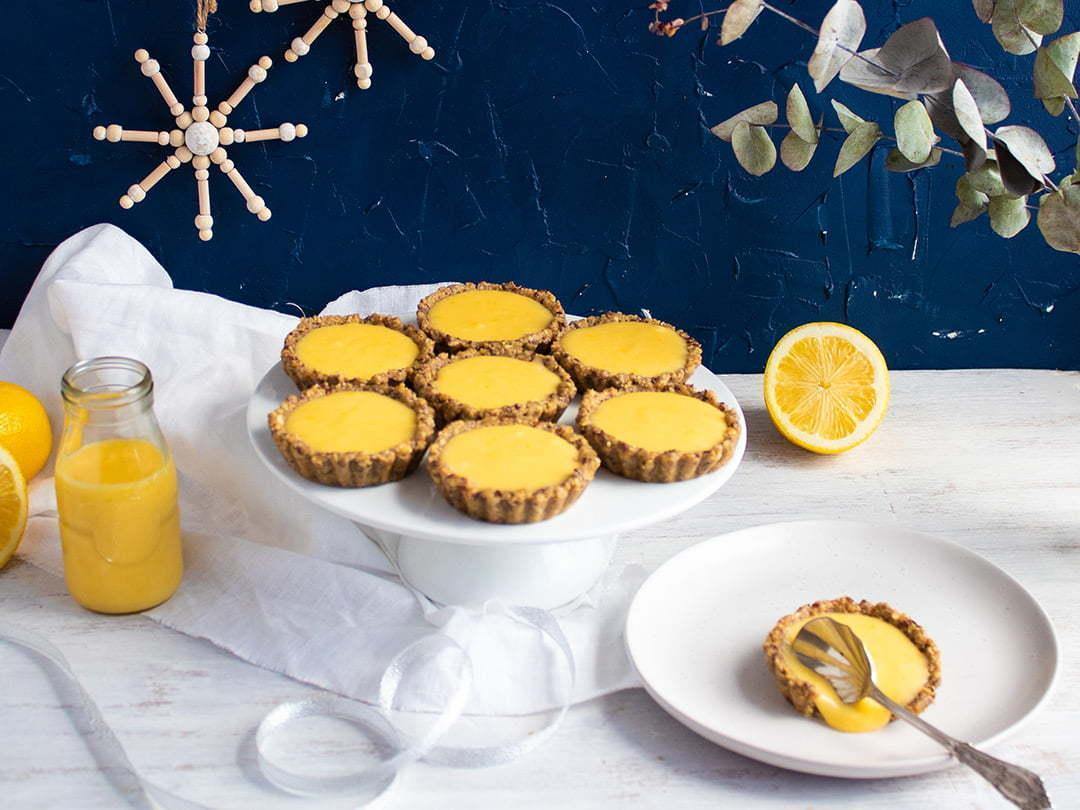 Lemon Curd Tarts - Brookfarm