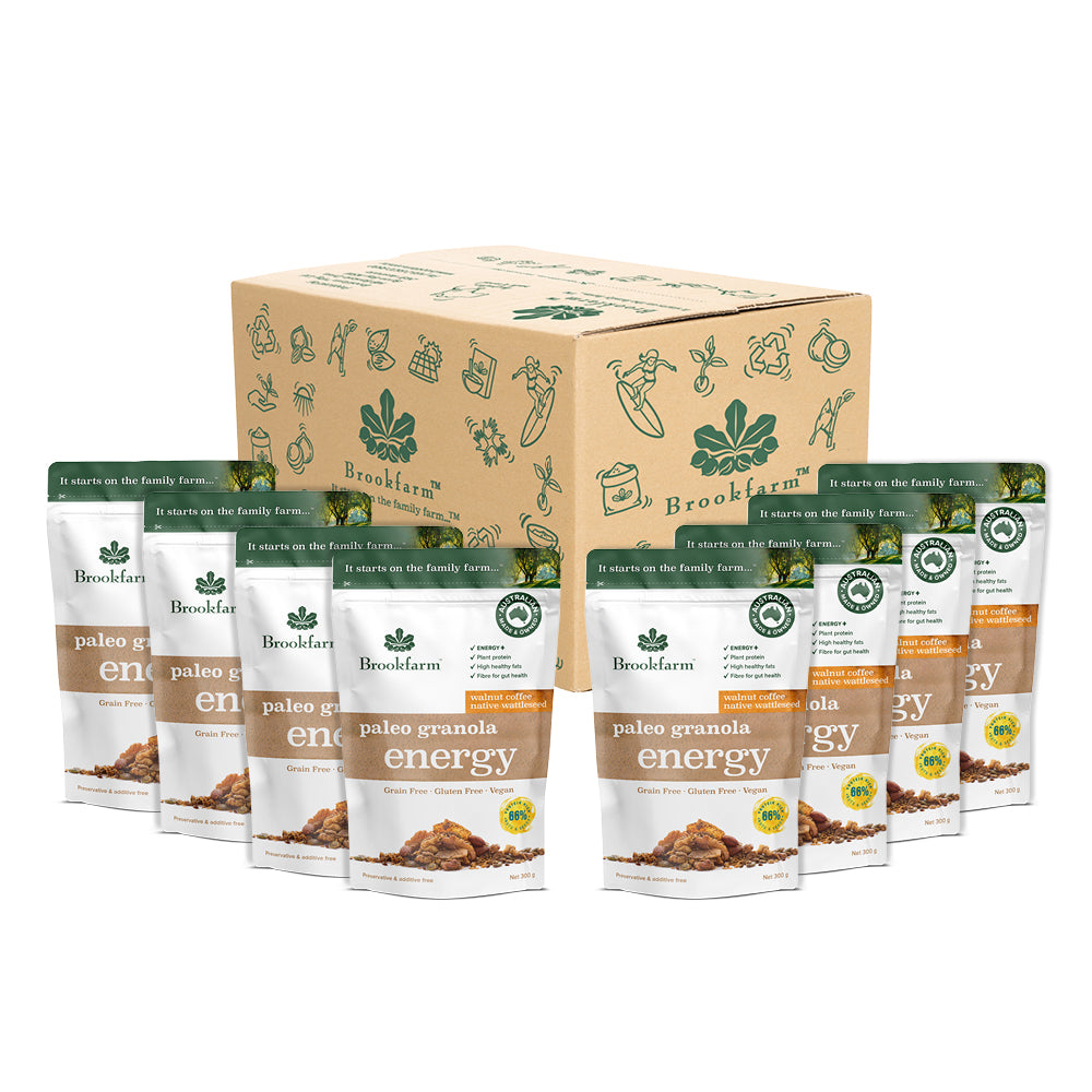 Energy Paleo Granola Walnut Coffee & Wattleseed