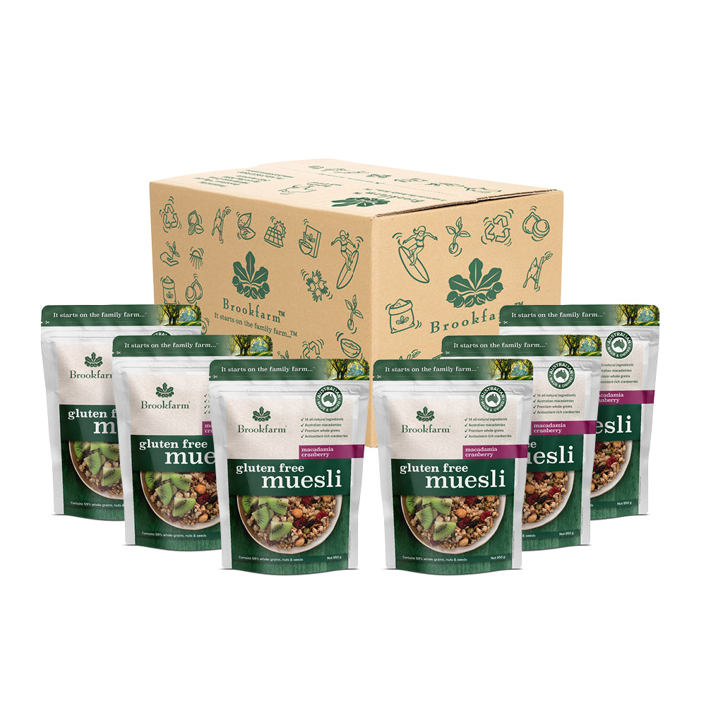 Gluten Free Muesli Macadamia Cranberry
