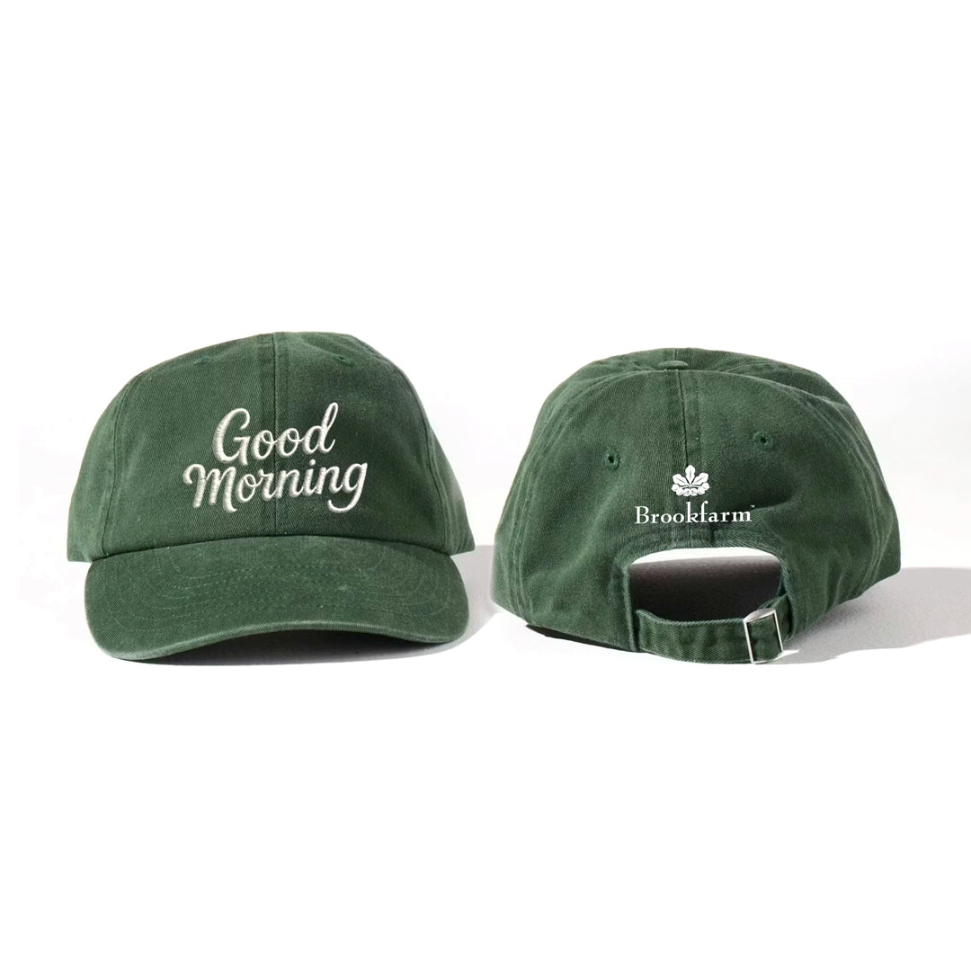 Good Morning Recycled Cotton Cap