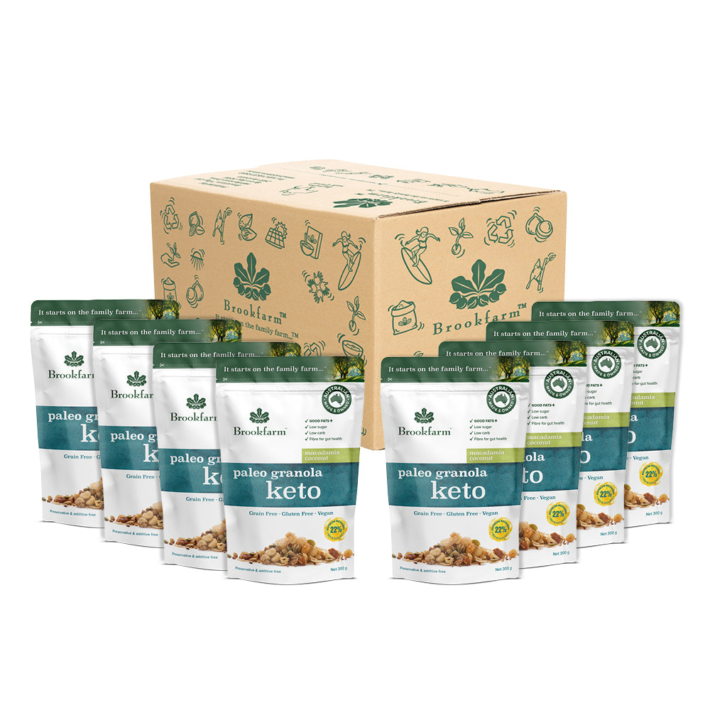 Keto Paleo Granola Macadamia Coconut