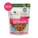 Brookfarm Low Sugar Granola Macadamia Raspberry – 400g Front of Pack - NEW