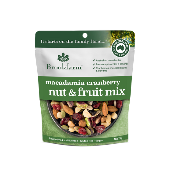 Nut & Fruit Mix Macadamia Cranberry (Formerly Nightcap Ranges Walkabout Mix)