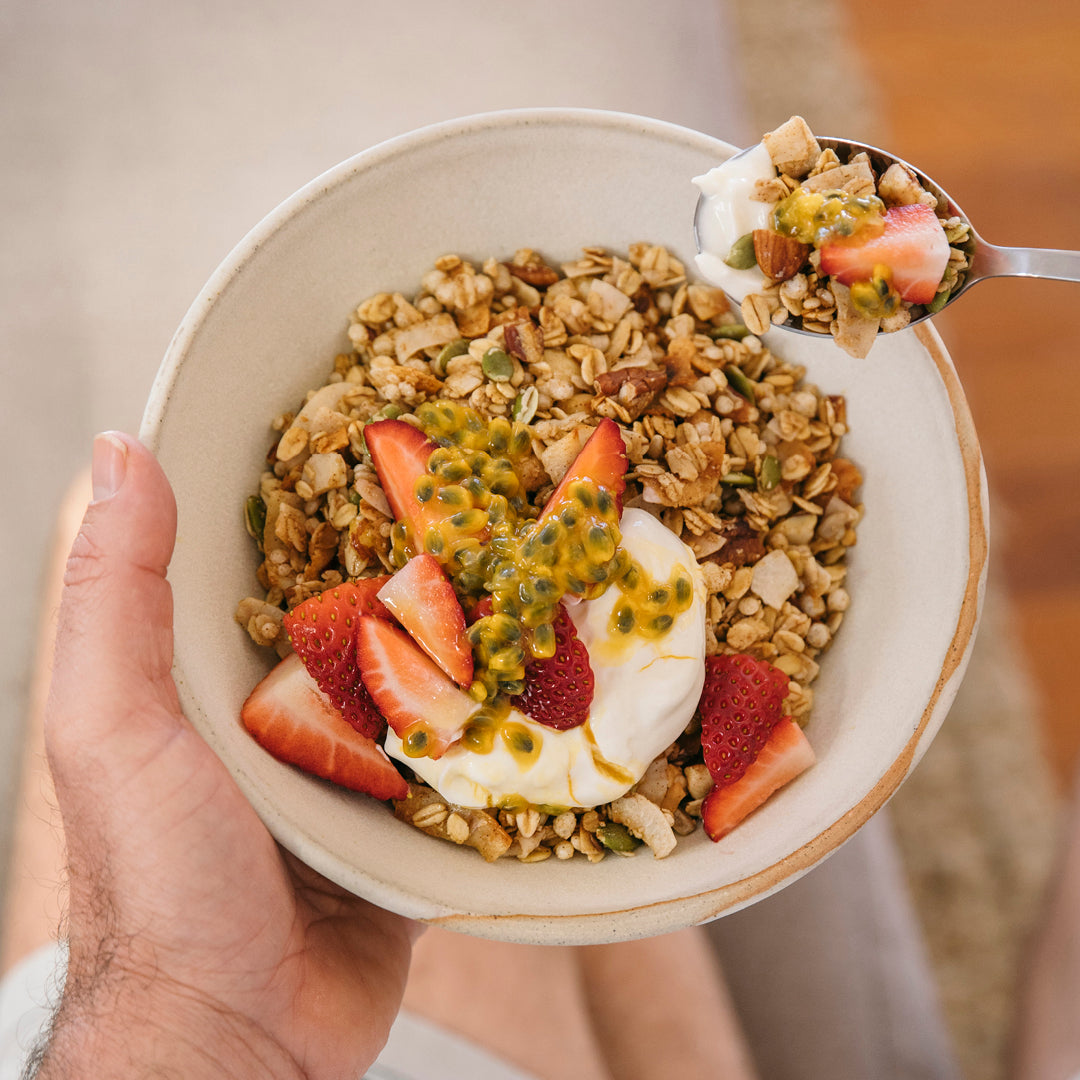 Nutty Granola Maple Vanilla Lifestyle