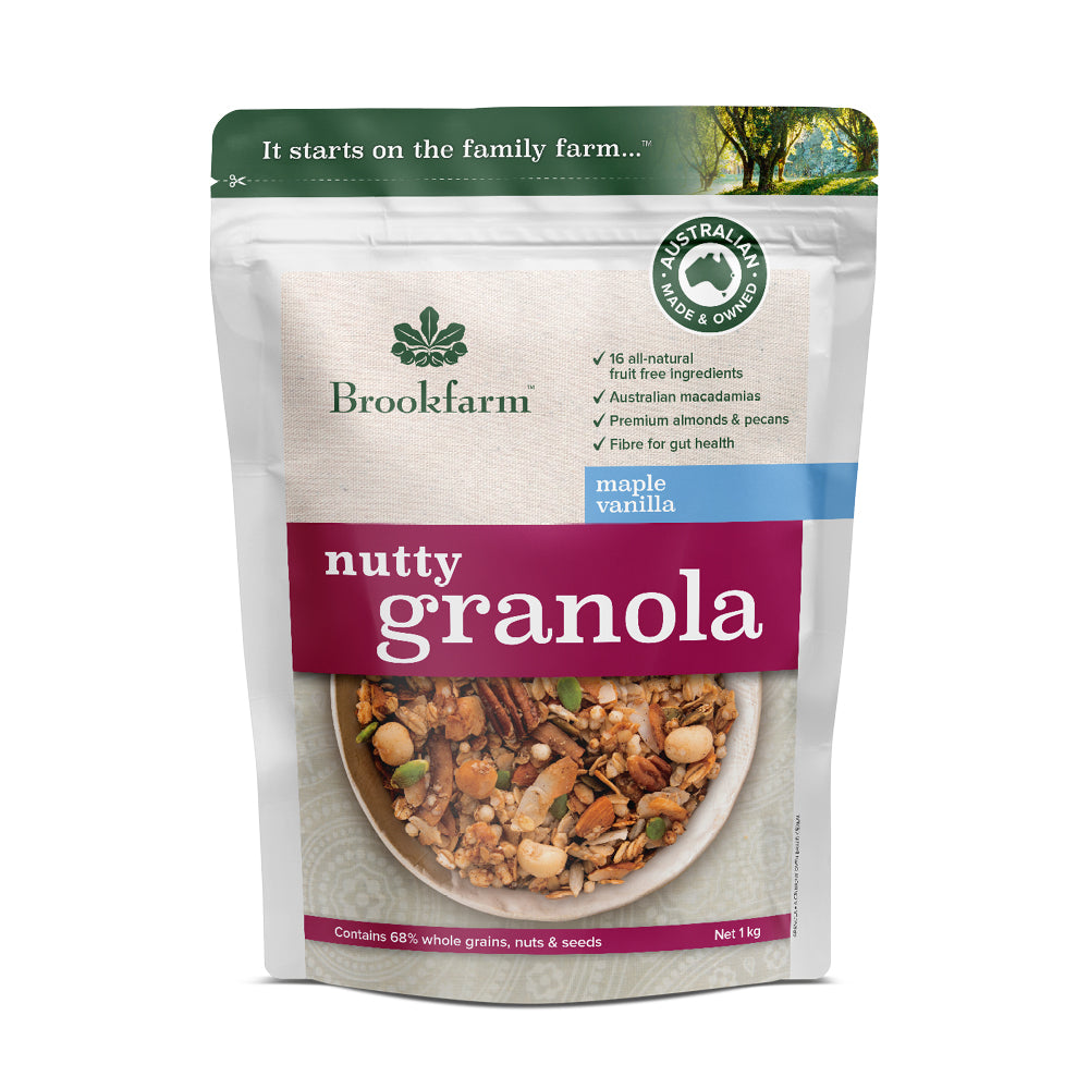 Nutty Granola Maple Vanilla