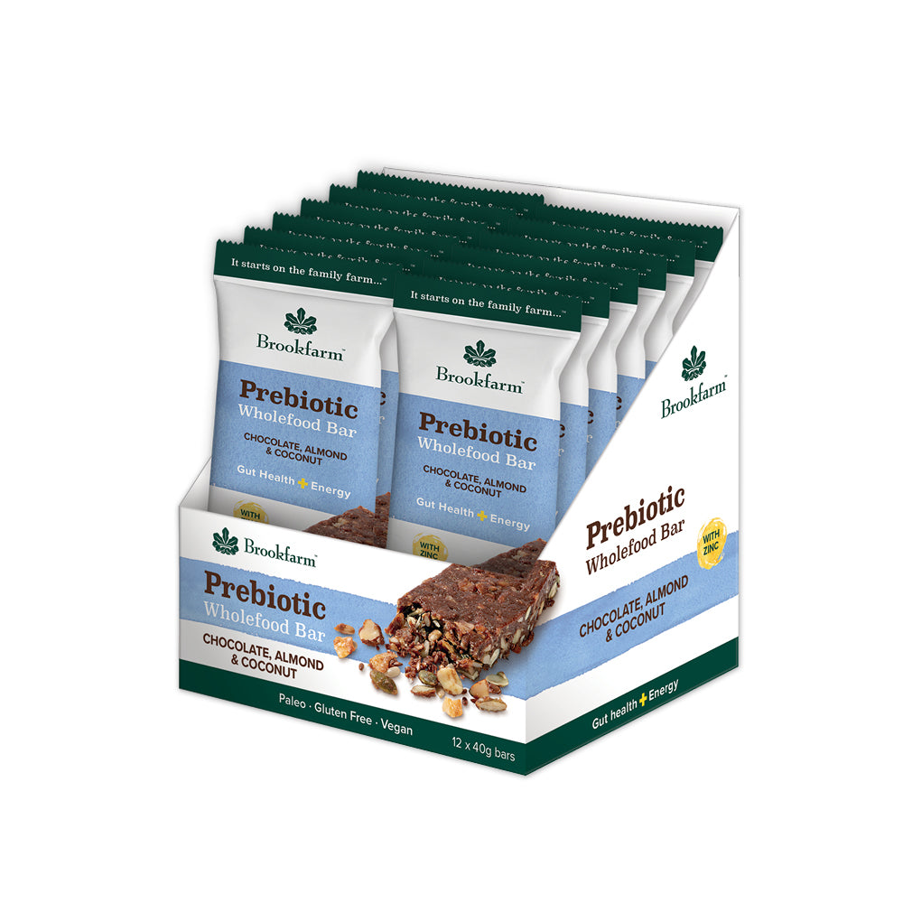 Chocolate Almond & Coconut Prebiotic Wholefood Bar