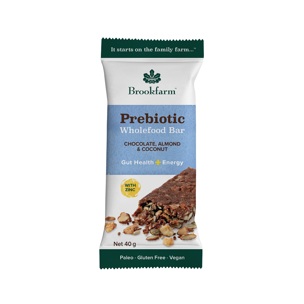 Chocolate Almond & Coconut Prebiotic Wholefood Bar