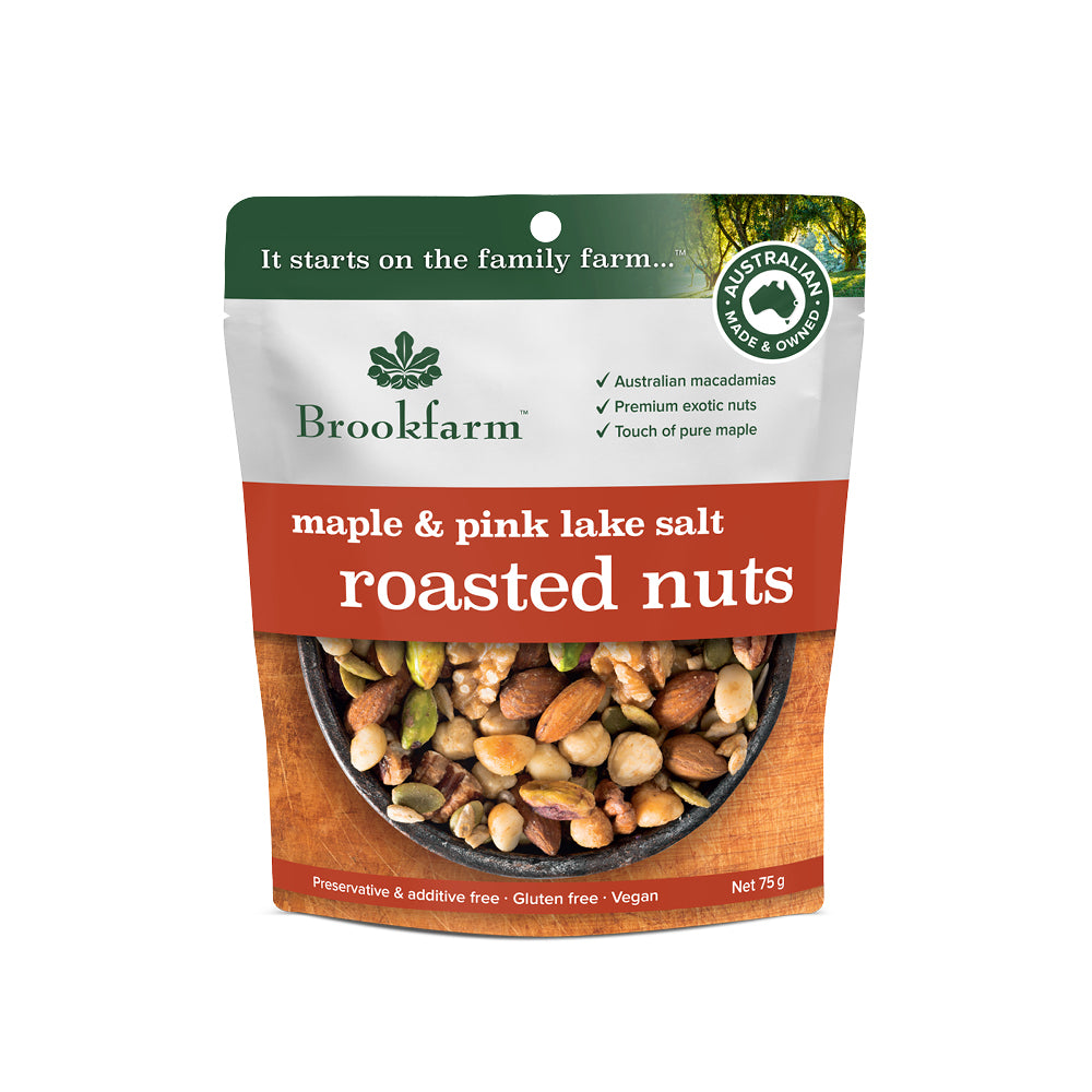 Roasted Nuts Maple & Pink Lake Salt (Formerly Entertainer Brothers Blend)