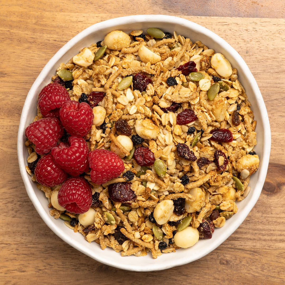 Toasted Muesli Macadamia Cranberry