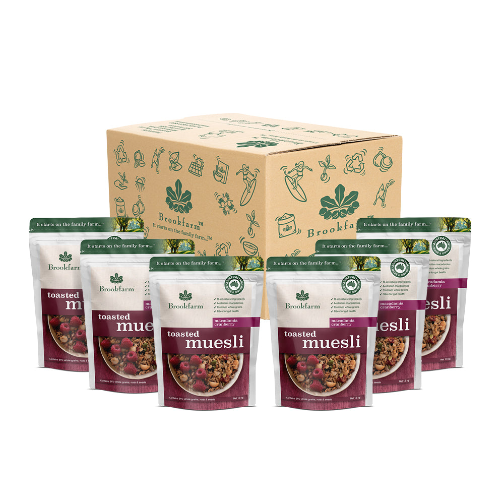 Toasted Muesli Macadamia Cranberry