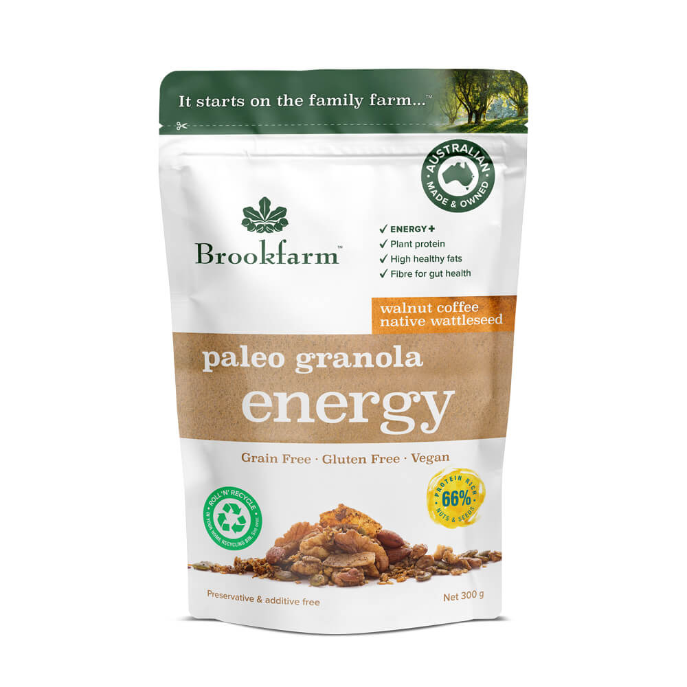 Energy Paleo Granola Walnut Coffee & Wattleseed