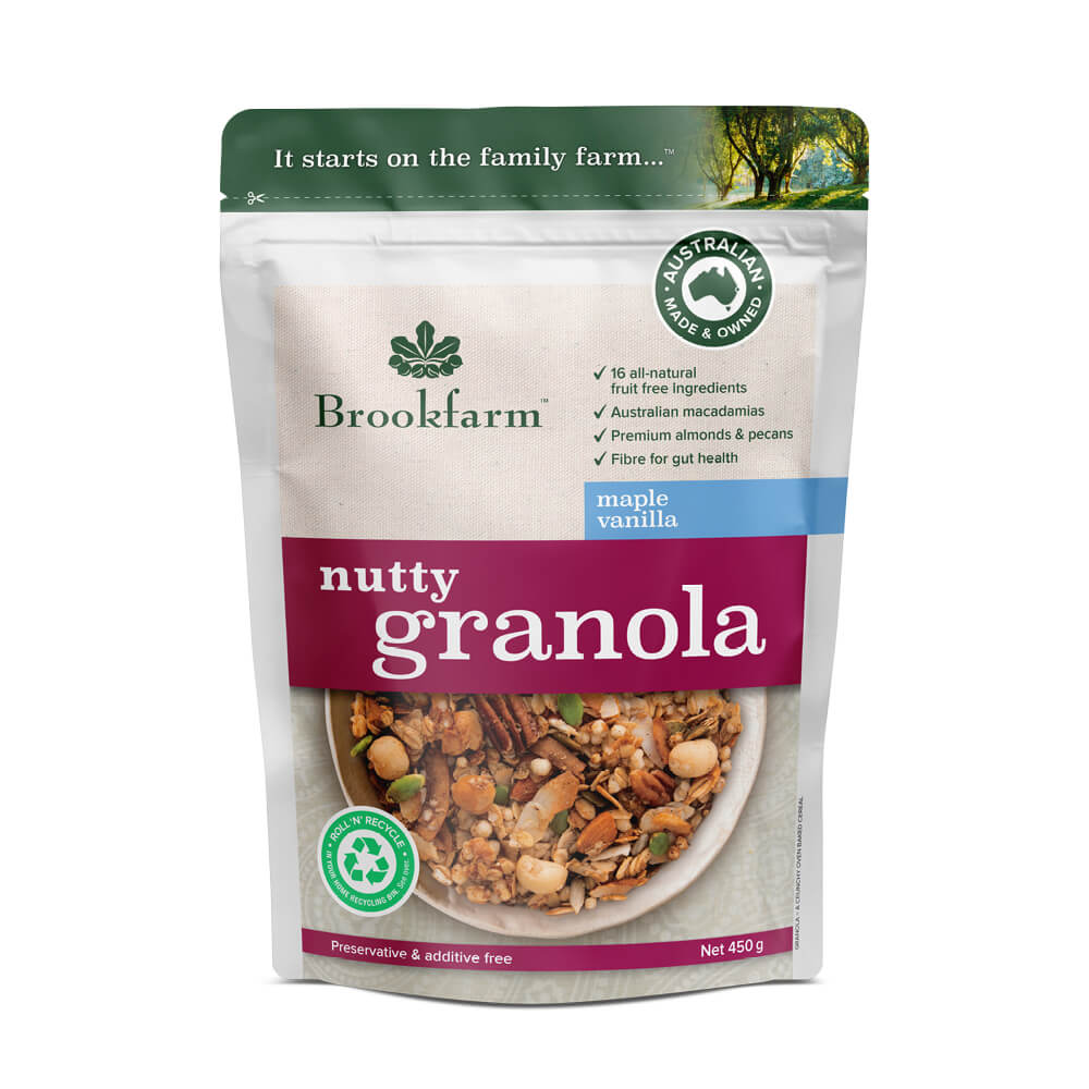 Nutty Granola Maple Vanilla