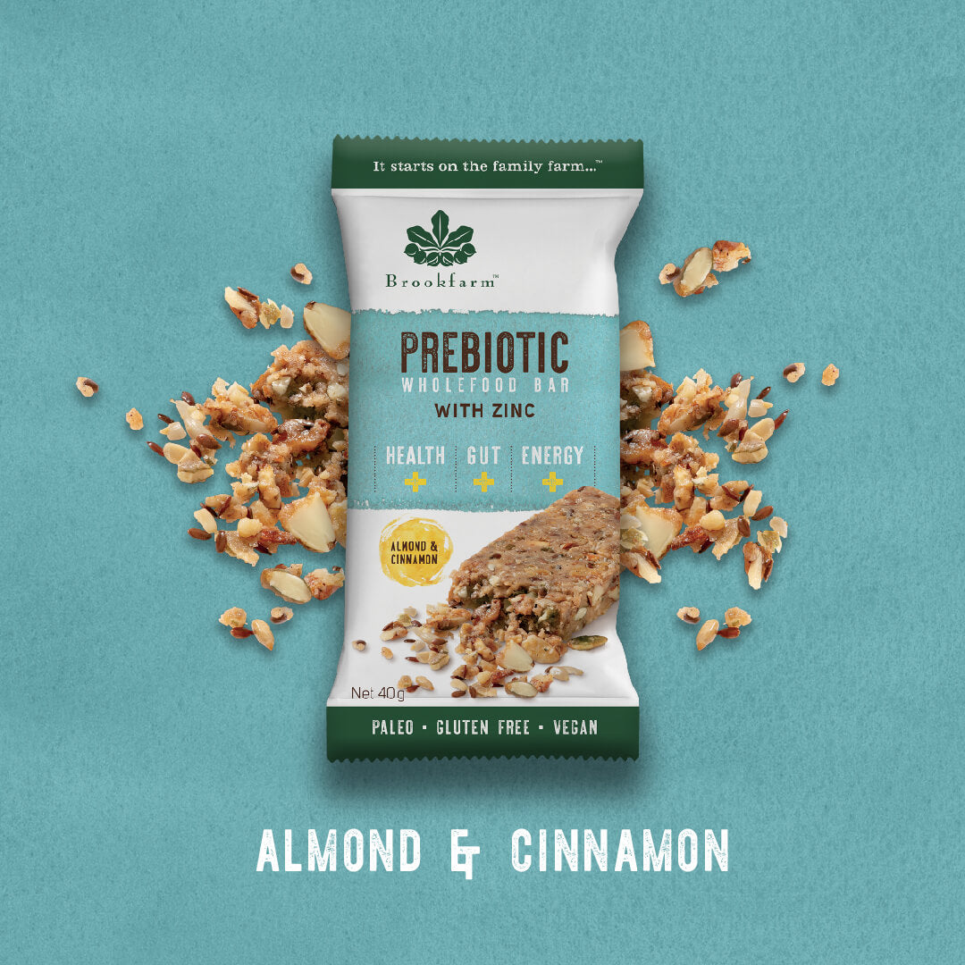 Almond & Cinnamon Prebiotic Wholefood Bar